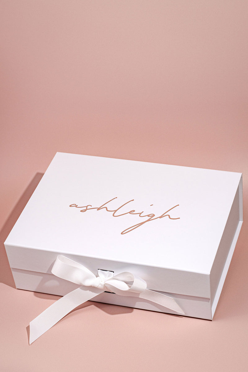 Classic Bridesmaid Custom Personalised Gift Box - Large
