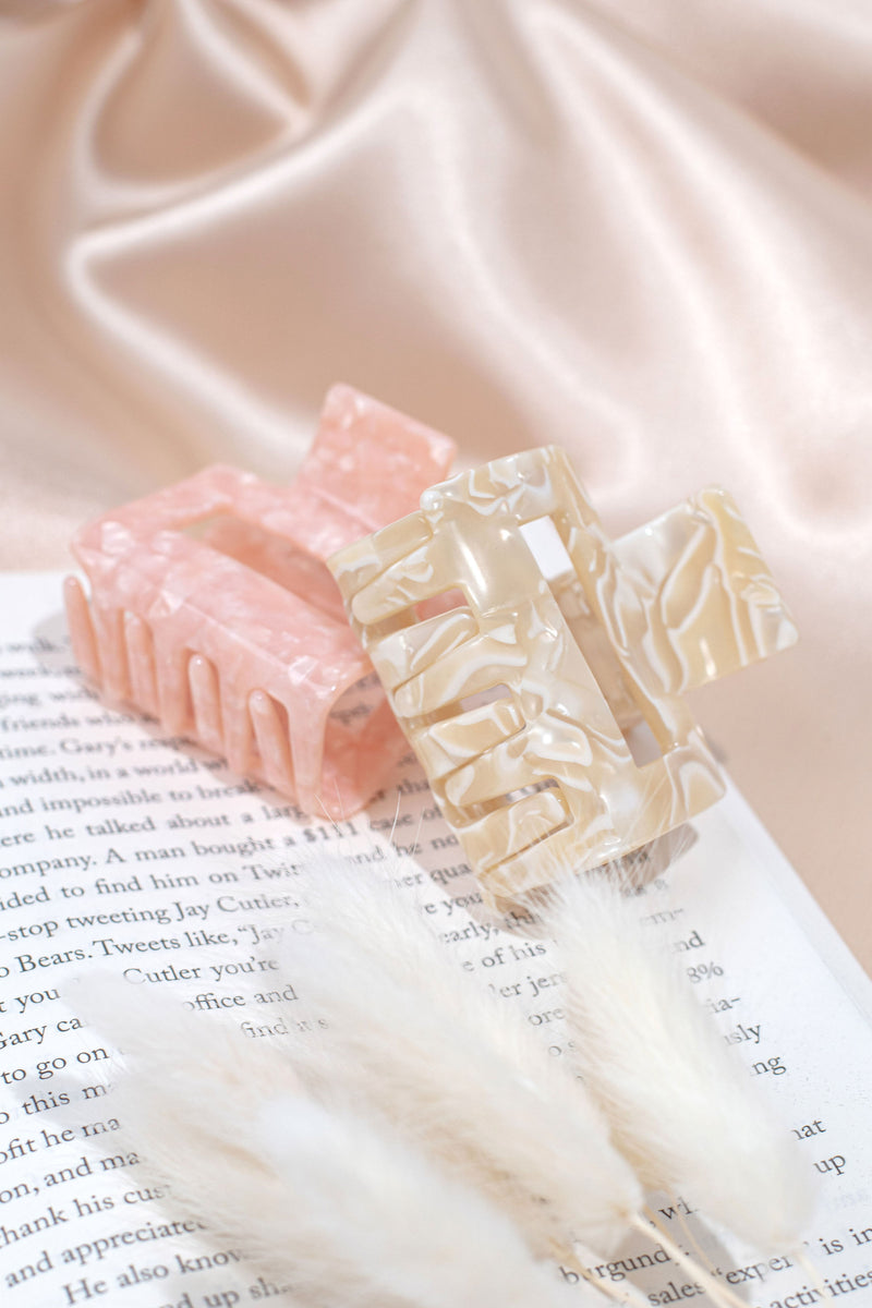 Claw Hair Clip Small - Cream