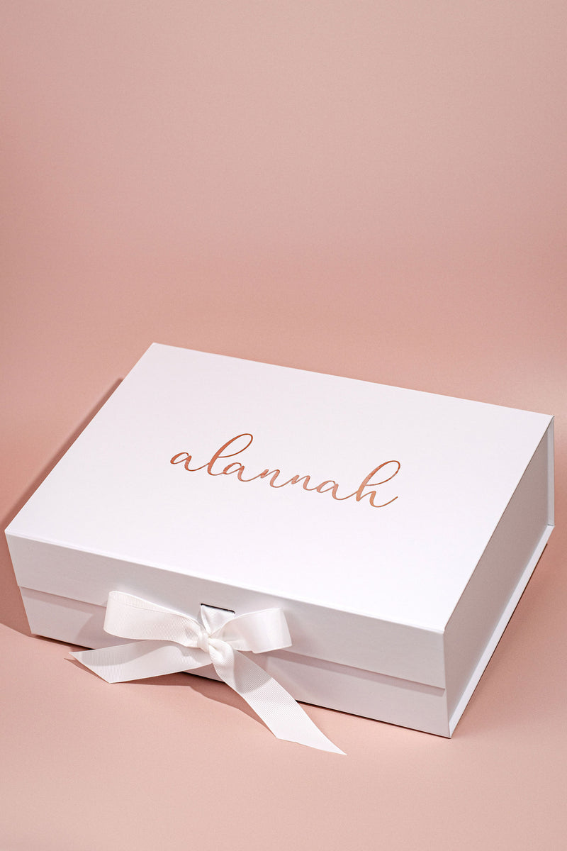 Classic Bridesmaid Custom Personalised Gift Box - Large