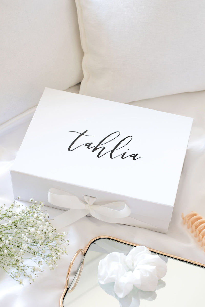 Classic Bridesmaid Custom Personalised Gift Box - Large