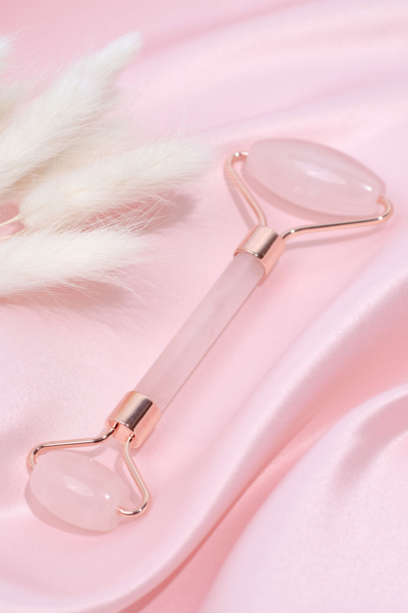 Rose Quartz Pink Face Roller